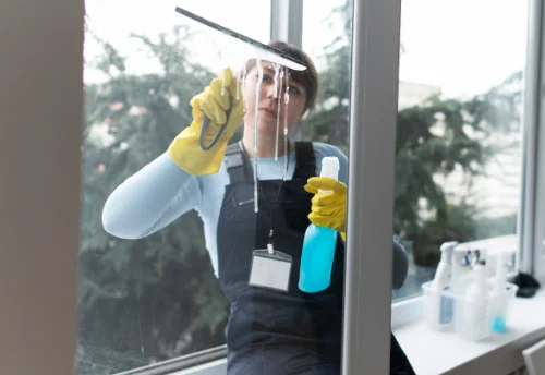 Nettoyage de vitres intérieures et extérieures à Ménétreux-le-Pitois